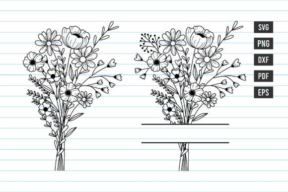 Download Flower Svg, Flower Bouquet Svg, Flowers - Bouquet svg Collection
