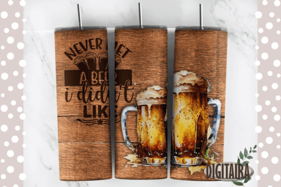 Download Funny Beer Quote Tumbler PNG - Premium Bundle