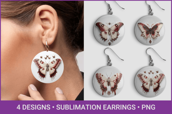 Download Earrings Sublimation Halloween Designs - Halloween designs Collection