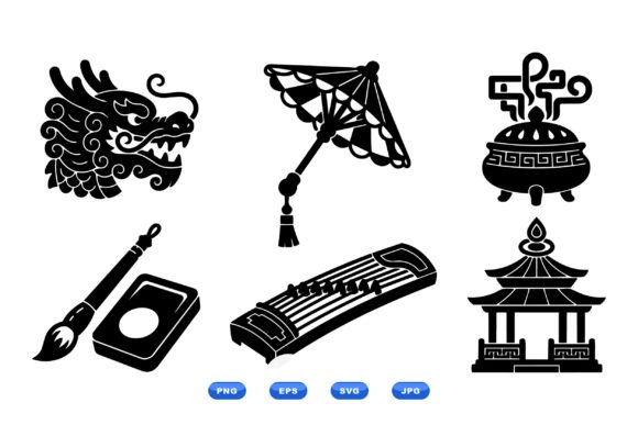 Download Chinese Cultural SVG Icons - Cultural svg Collection