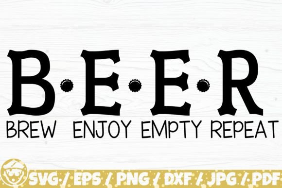 Download Beer Quote, Beer Logo, Brew Enjoy Empty - Premium Resources