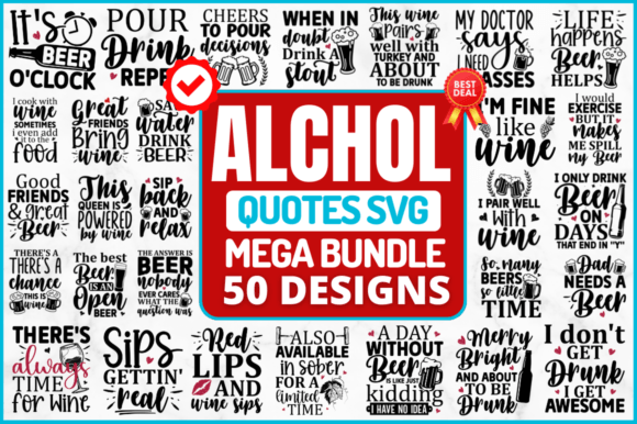 Download Alcohol Quotes SVG Bundle - Alcohol quote Collection