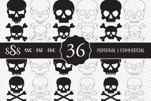 Download Skull Bundle - Halloween Designs - Halloween designs Collection