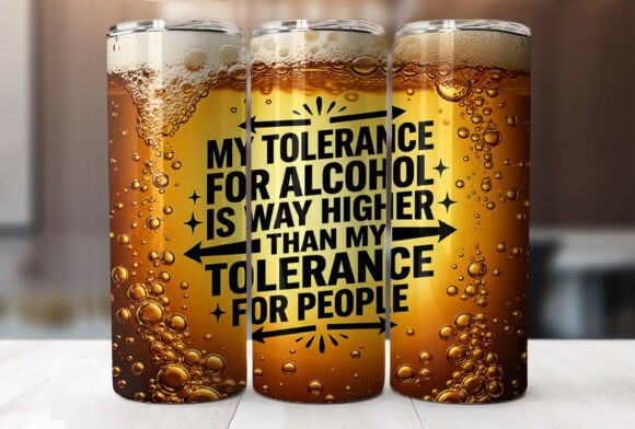Download Funny Alcohol Quote 20 Oz Tumbler Wrap - Alcohol quote Collection
