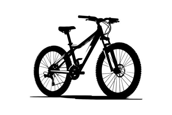 Download Bicycle Black Silhouette Vector. - Premium Resources